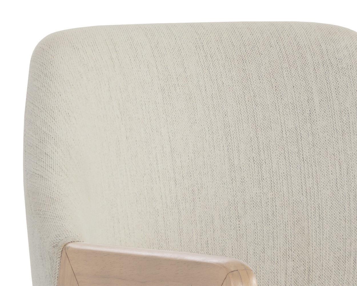 NAHLA MILTON DINING ARMCHAIR - LIGHT WASH - MINA IVORY