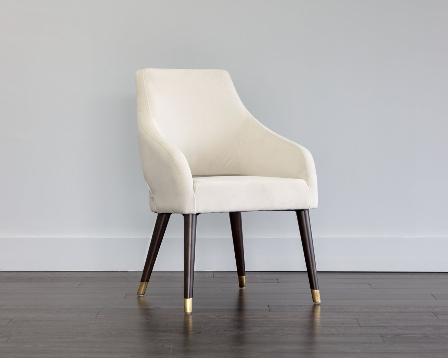 NAHLA ADELAIDE DINING ARMCHAIR - CALICO CREAM