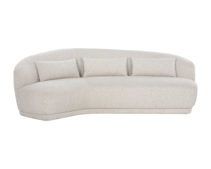 NAHLA SORAYA SOFA - DOVE CREAM