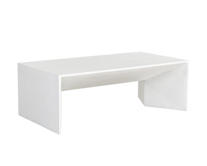 NAHLA NOMAD COFFEE TABLE - WHITE