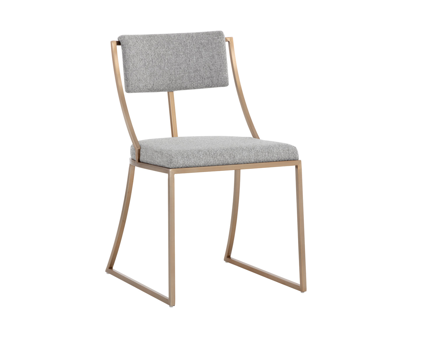 NAHLA MAKENA DINING CHAIR - MONUMENT PEBBLE