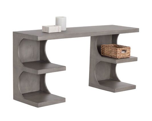 NAHLA CATRINE DESK - GREY