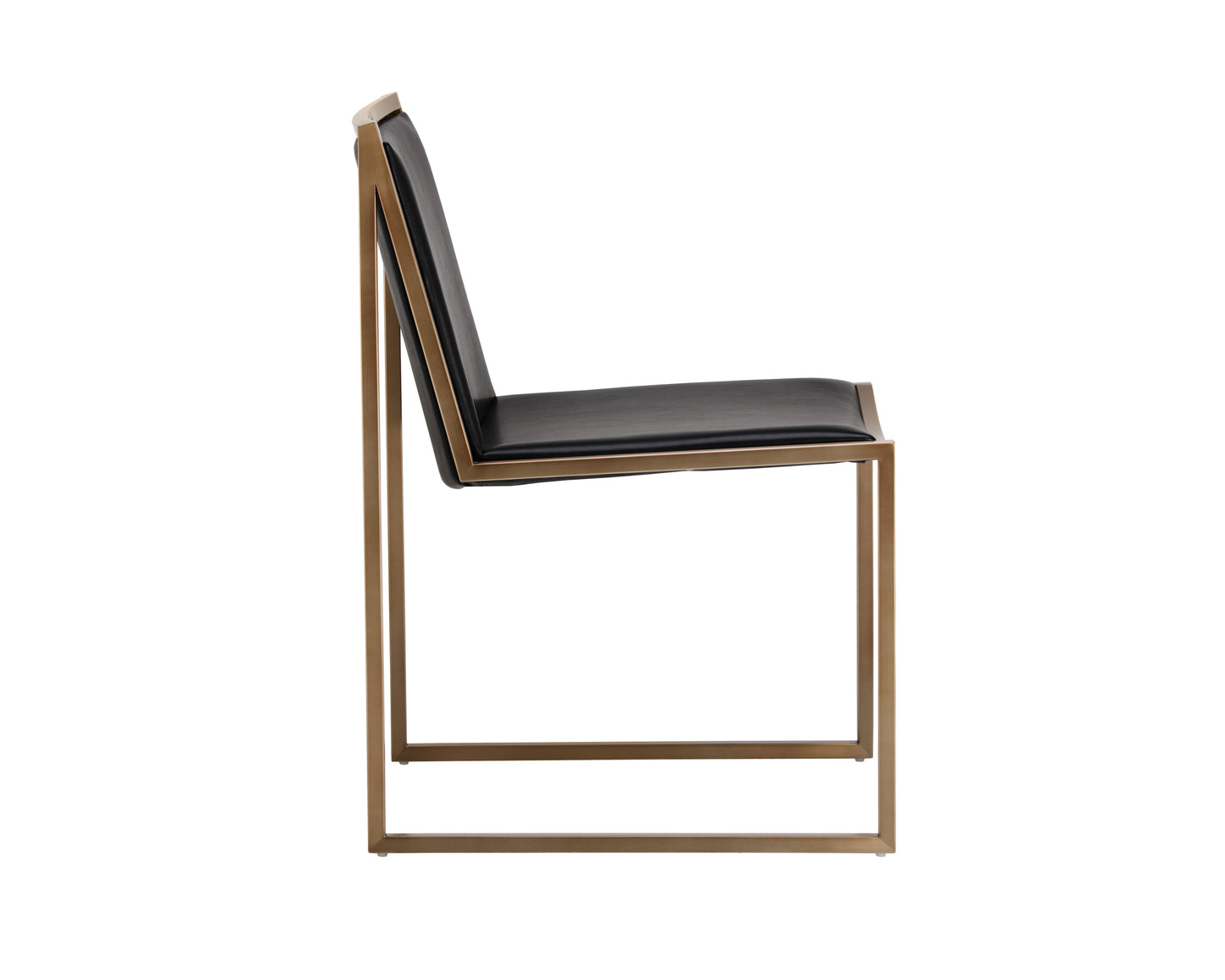 NAHLA BLAIR DINING CHAIR - CANTINA BLACK