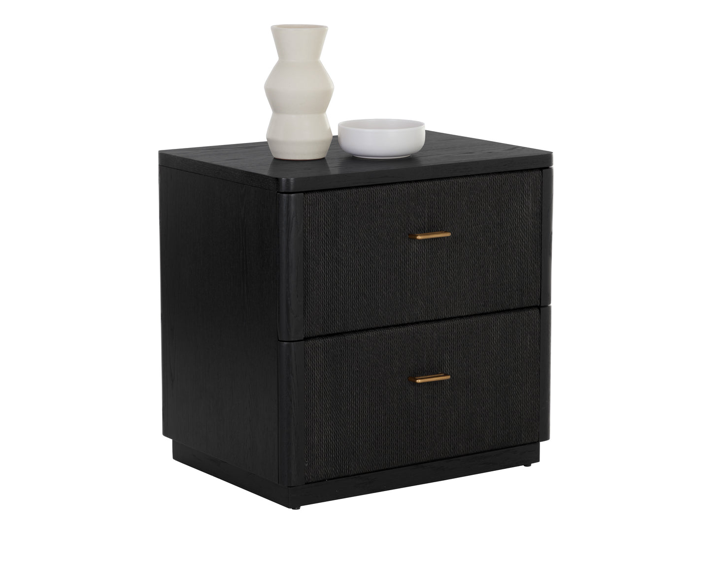 NAHLA ETIENNE NIGHTSTAND - BLACK