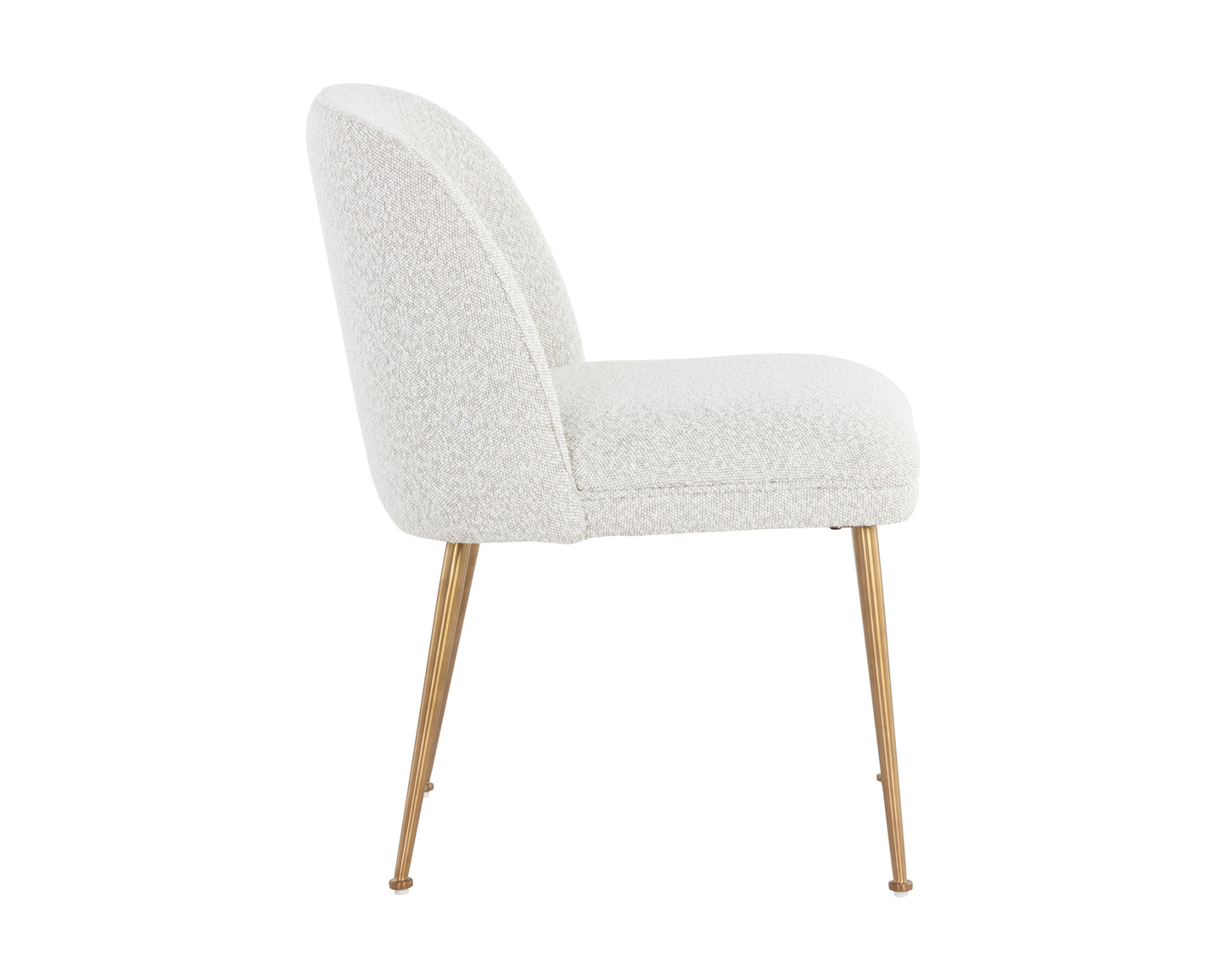 NAHLA LYNE DINING CHAIR - COPENHAGEN WHITE