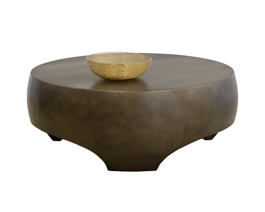 NAHLA TARSUS COFFEE TABLE - ANTIQUE BRONZE