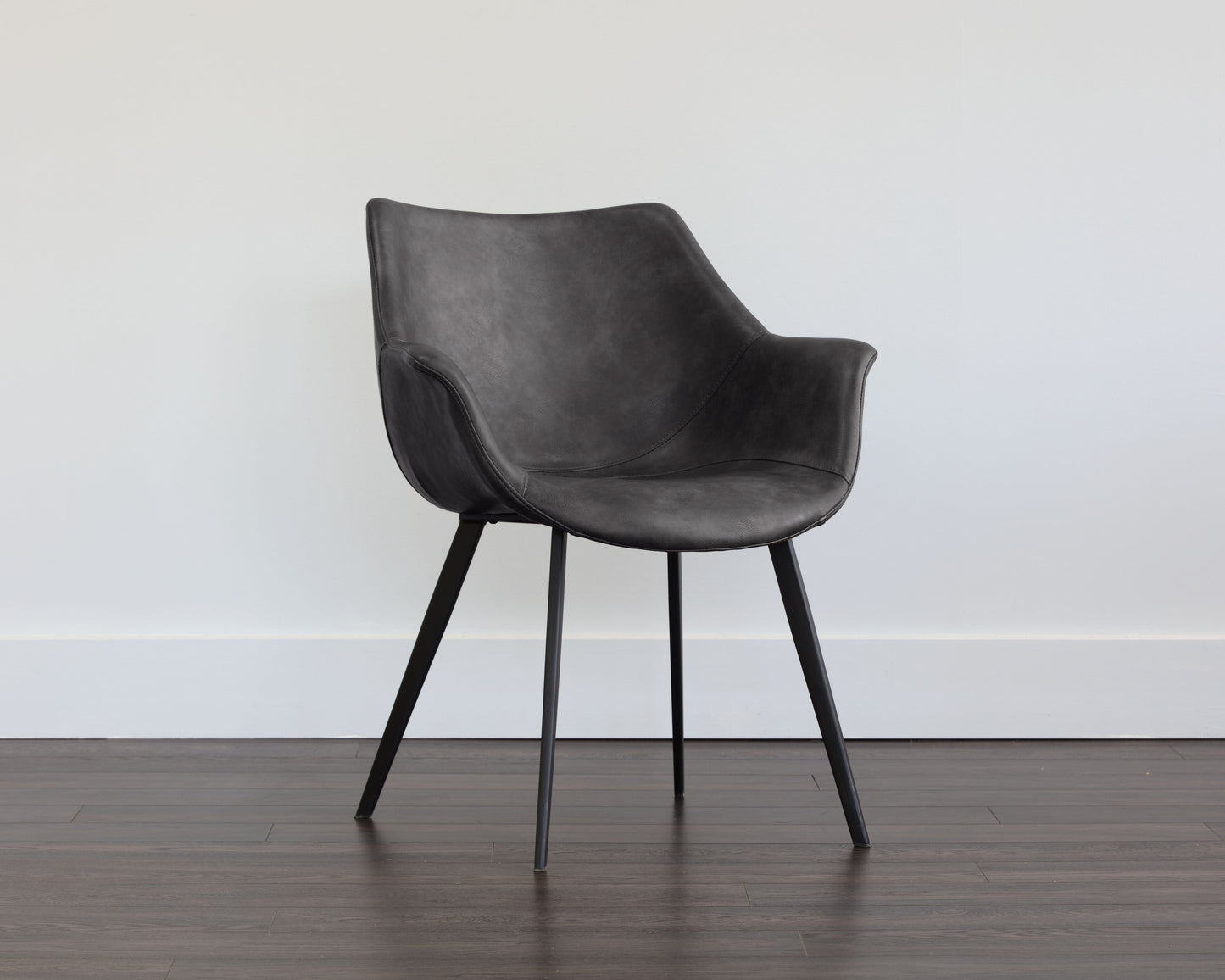 NAHLA MASON DINING ARMCHAIR - TOWN GREY