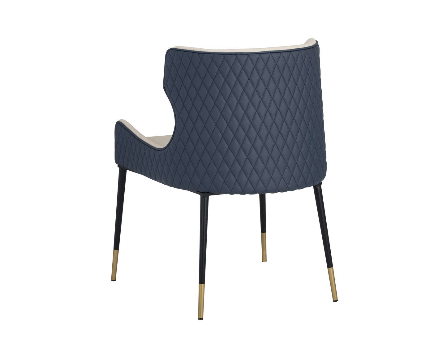 NAHLA GIANNI DINING CHAIR - DILLON CREAM / DILLON THUNDER