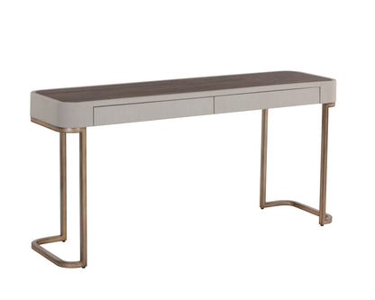 NAHLA JAMILLE CONSOLE TABLE - CREAM