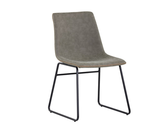 NAHLA CAL DINING CHAIR - ANTIQUE GREY