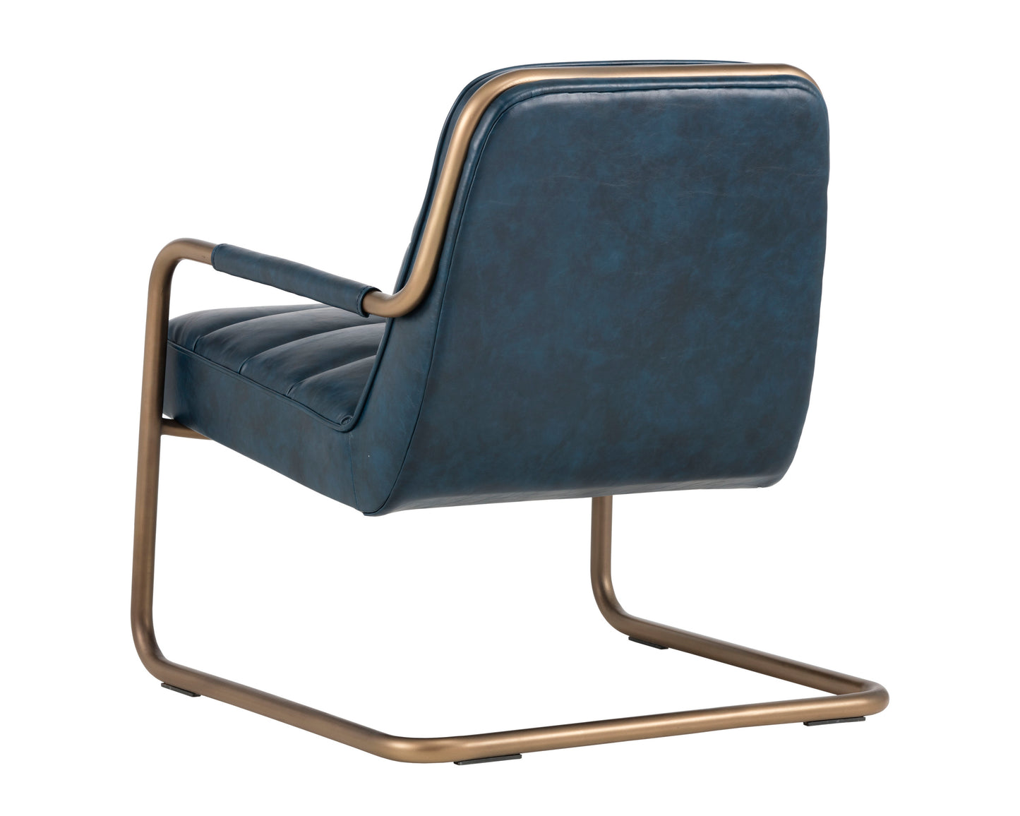 NAHLA LINCOLN LOUNGE CHAIR - VINTAGE BLUE