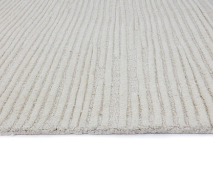 NAHLA DEVA HAND-WOVEN RUG - IVORY - 10' X 14'