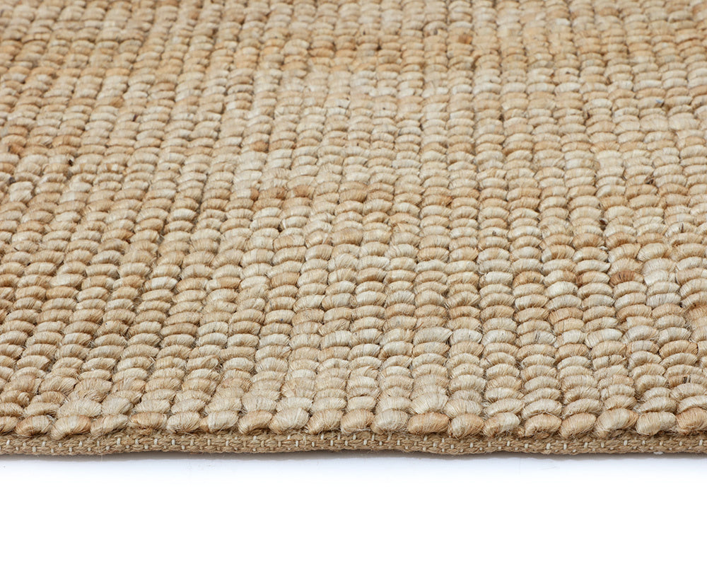 NAHLA MEKNES HAND-WOVEN RUG - NATURAL - 6' X 9'