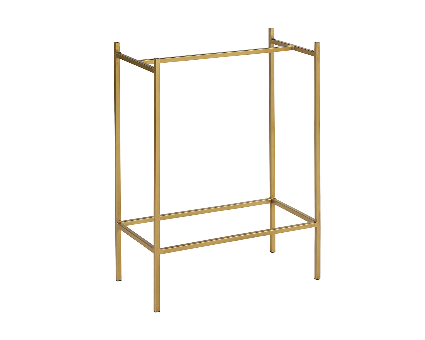 NAHLA REVELL CONSOLE TABLE BASE - ANTIQUE GOLD