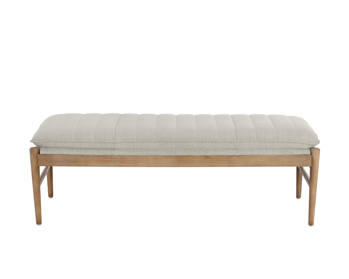 NAHLA LANCE BENCH - NATURAL - MINA IVORY