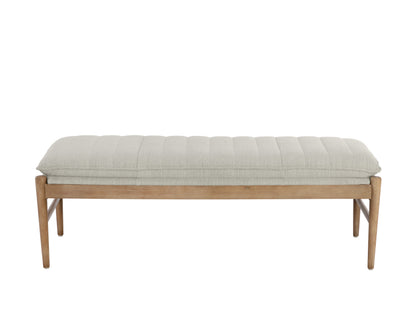 NAHLA LANCE BENCH - NATURAL - MINA IVORY