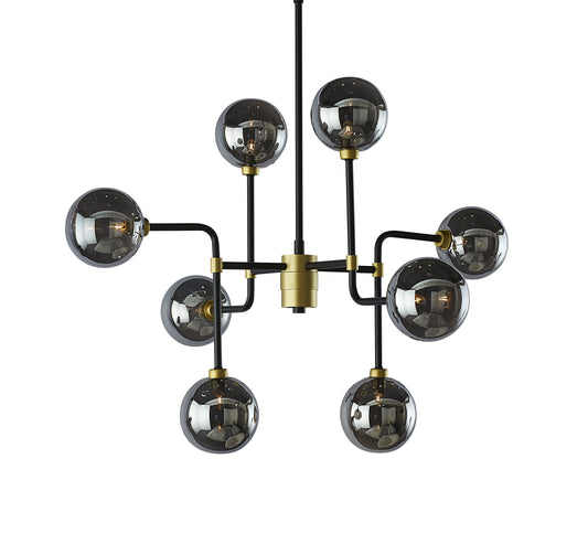 NAHLA DEIMOS CHANDELIER - SMALL - SMOKE GREY