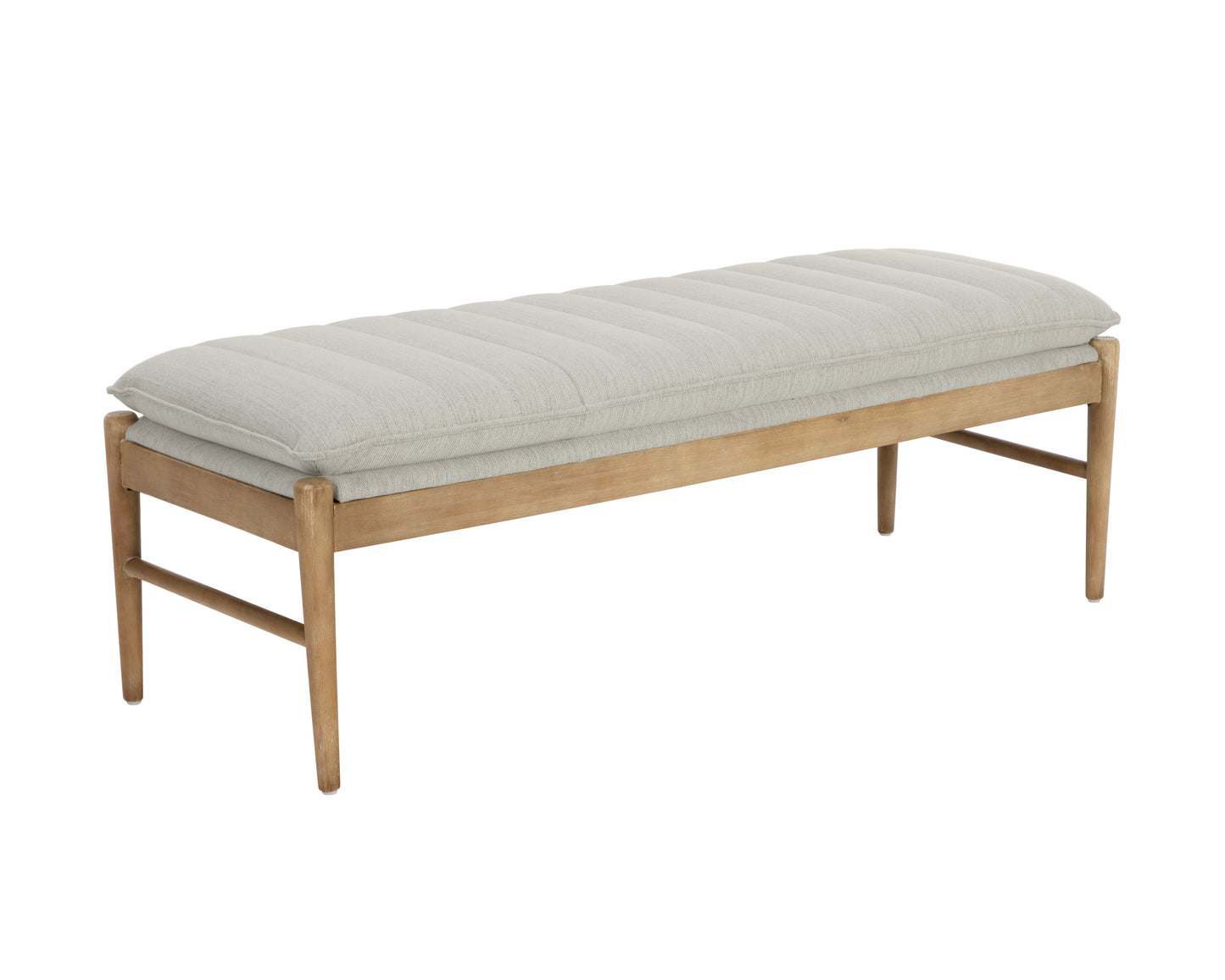 NAHLA LANCE BENCH - NATURAL - MINA IVORY