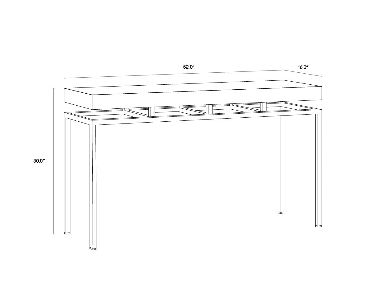 NAHLA TORENO CONSOLE TABLE