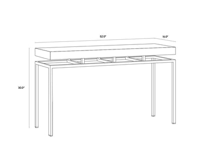 NAHLA TORENO CONSOLE TABLE