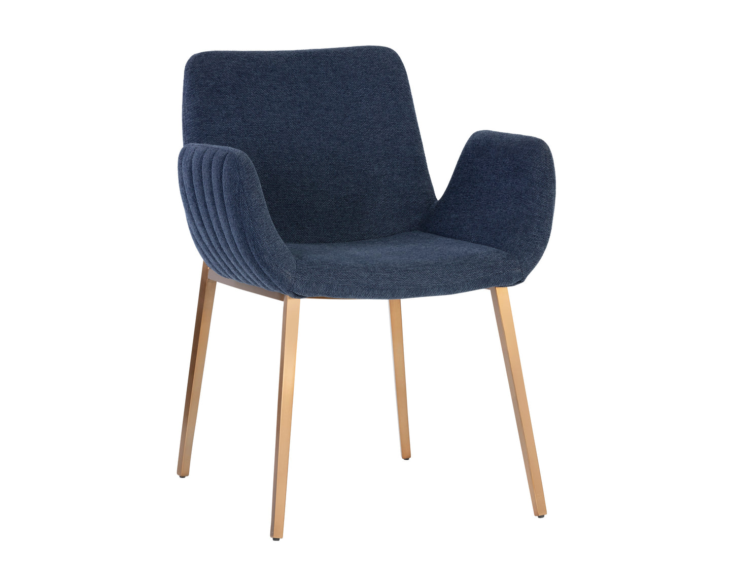 NAHLA LUCANO DINING ARMCHAIR - BELFAST NAVY