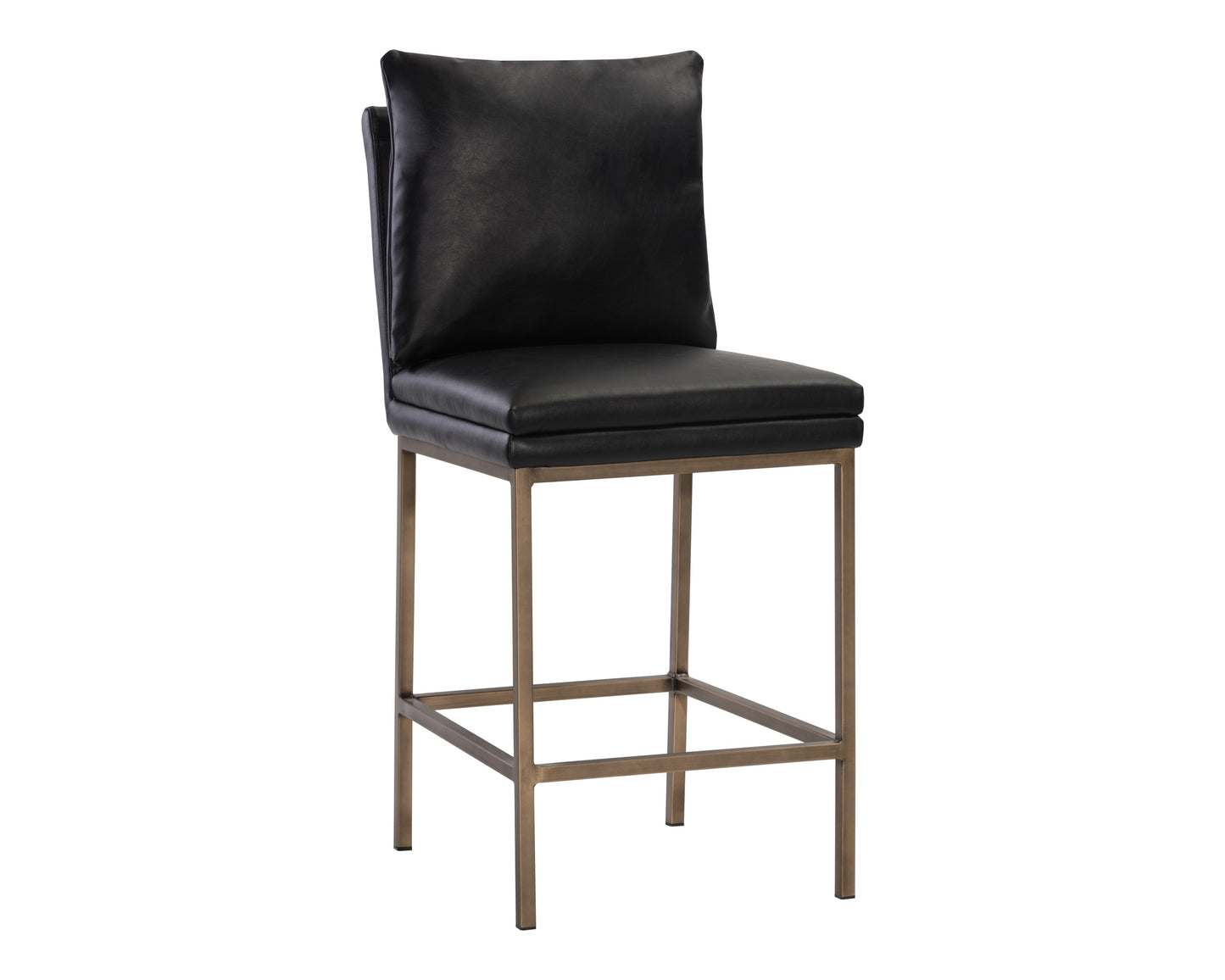 NAHLA PAIGE COUNTER STOOL - BRAVO BLACK