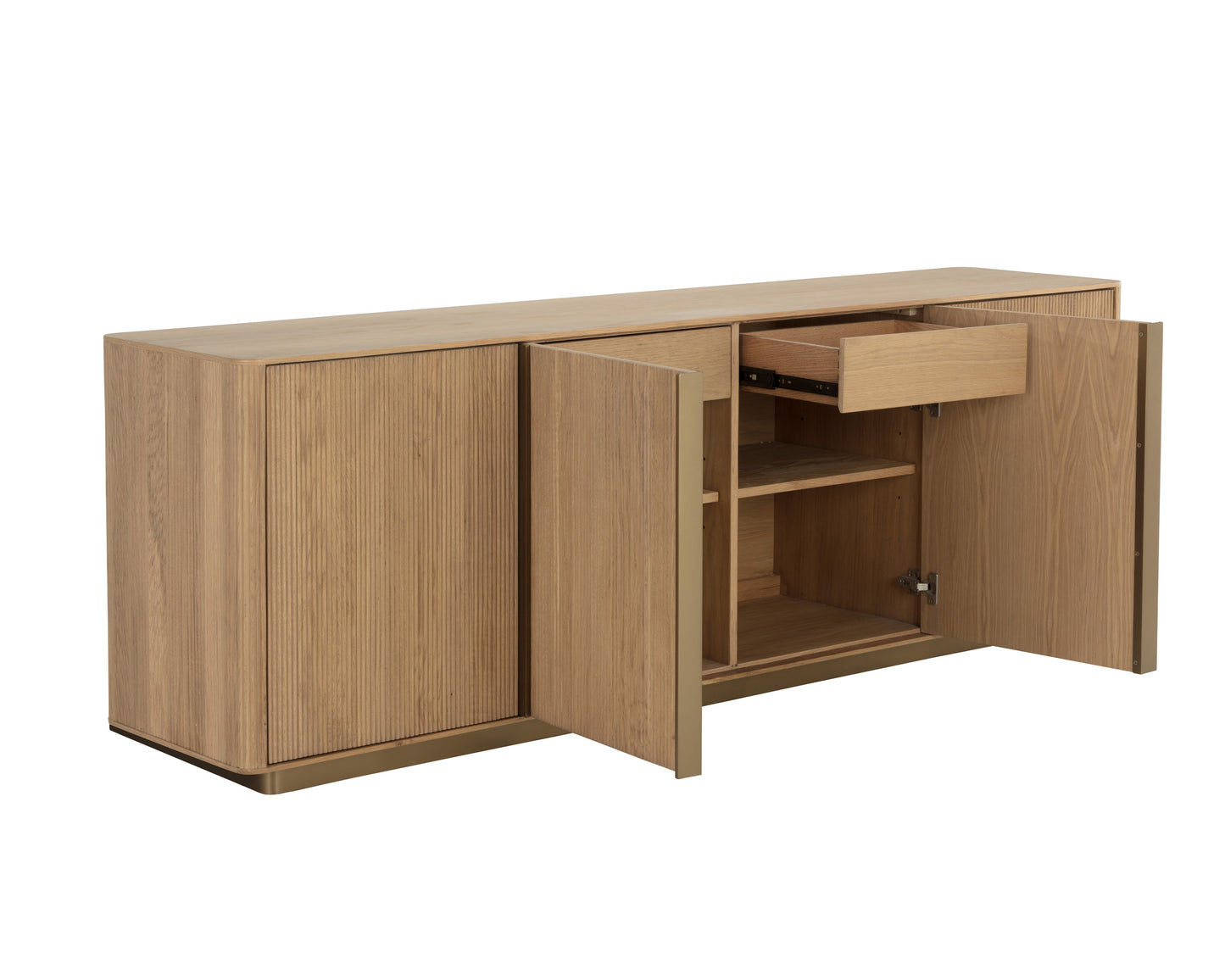 NAHLA KALLA SIDEBOARD - RUSTIC OAK