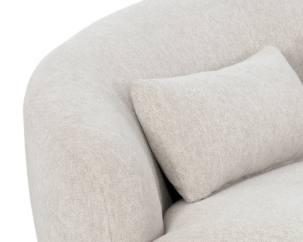 NAHLA SORAYA SOFA - DOVE CREAM