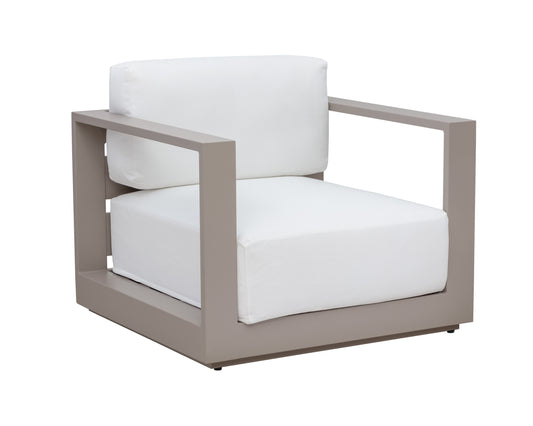 NAHLA TAVIRA ARMCHAIR - GREIGE - STINSON WHITE