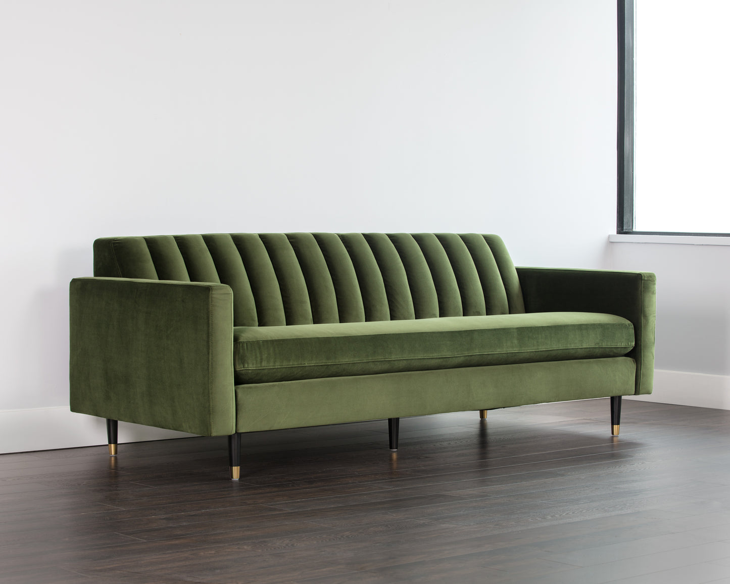 NAHLA YOSI SOFA - MOSS GREEN