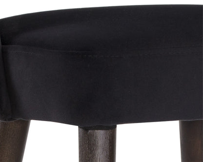 NAHLA MONAE COUNTER STOOL - ABBINGTON BLACK