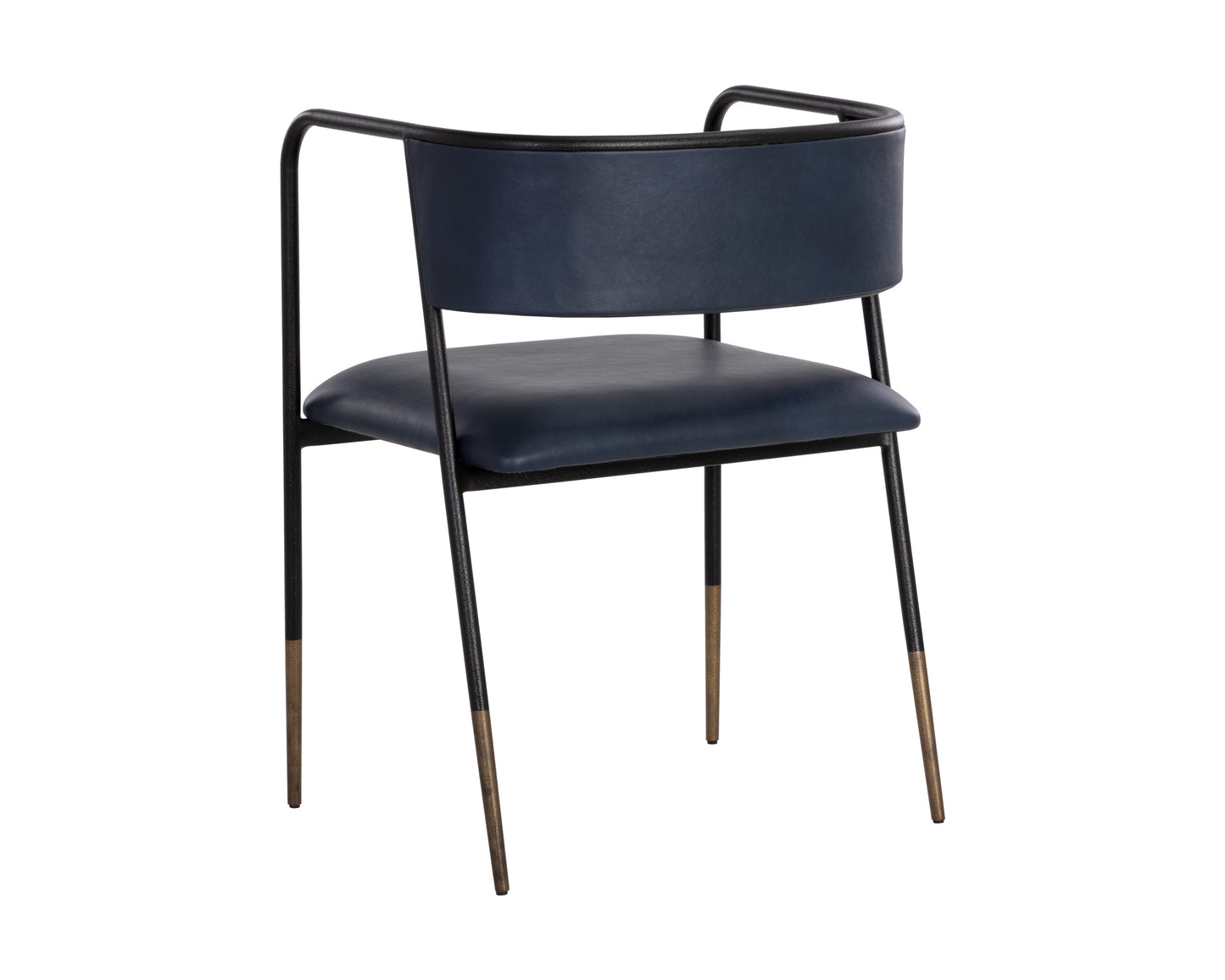 NAHLA BRENAN DINING ARMCHAIR - BRAVO ADMIRAL