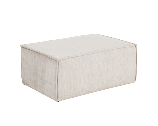 NAHLA CALISTA OTTOMAN - LARGE - NAVARRO STONE