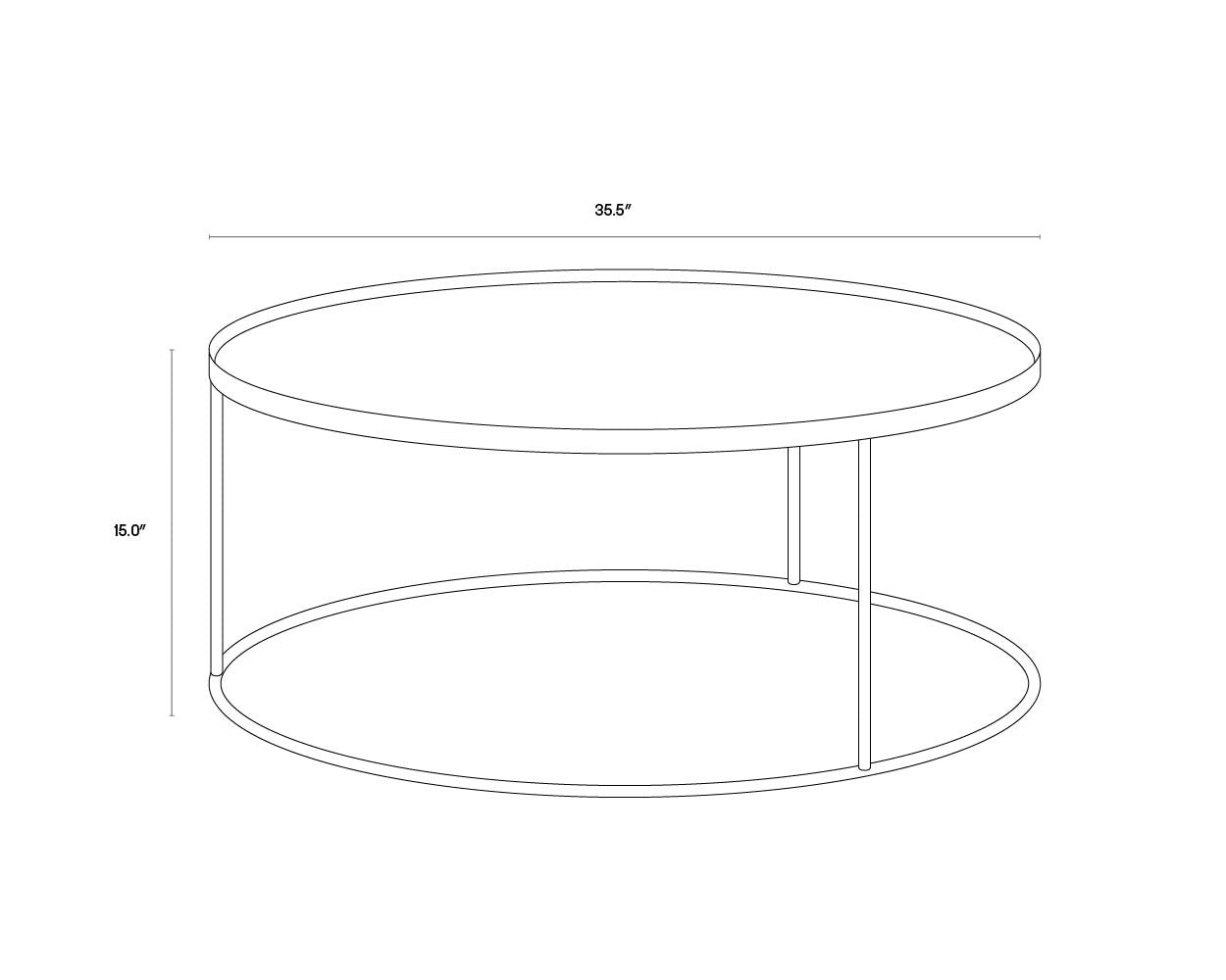 NAHLA THALIA COFFEE TABLE