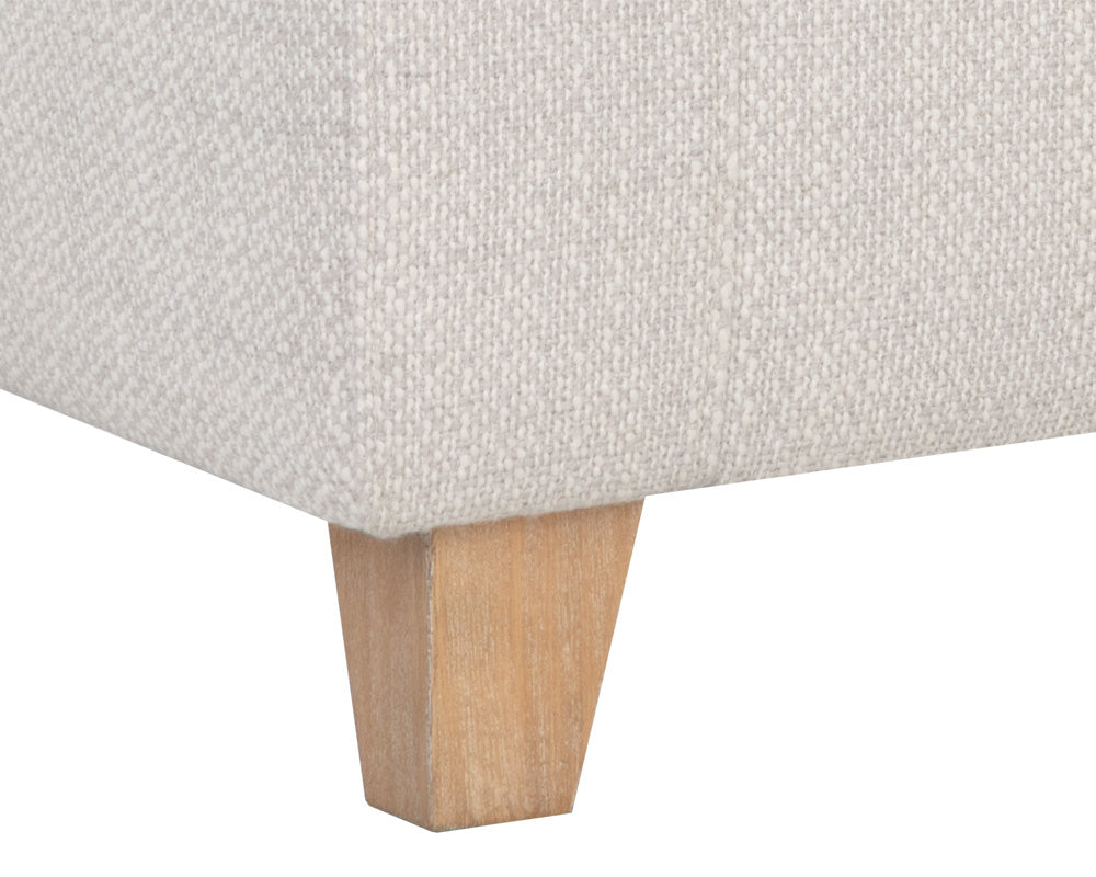 NAHLA HARTLEY STORAGE BENCH - NATURAL - MOTO STUCCO