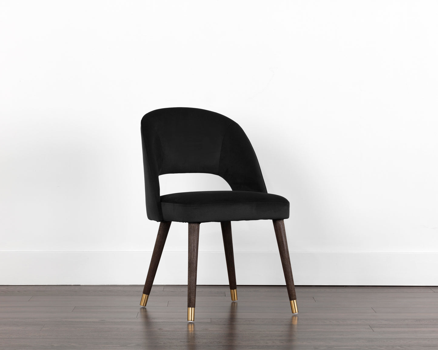 NAHLA MONAE DINING CHAIR - ABBINGTON BLACK