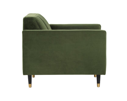 NAHLA YOSI ARMCHAIR - MOSS GREEN