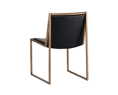 NAHLA BLAIR DINING CHAIR - CANTINA BLACK