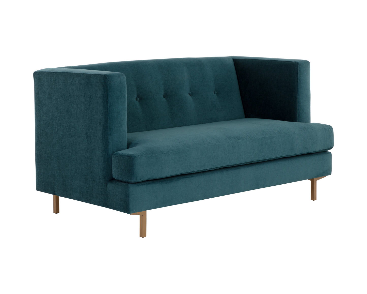 NAHLA SHERIDAN 2 SEATER SOFA - DANNY TEAL