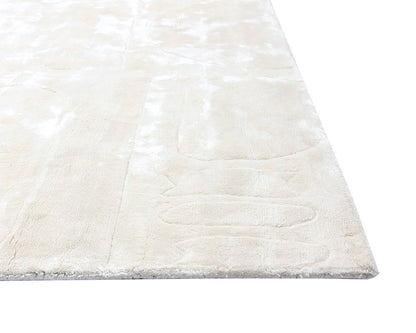 NAHLA CARUSO HAND-LOOMED RUG - CREAM / IVORY - 9' X 12'