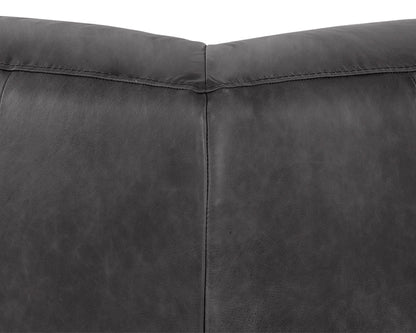 NAHLA WATSON MODULAR - CORNER CHAIR - MARSEILLE BLACK LEATHER