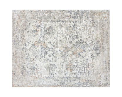 NAHLA ZAGORA LOOM-KNOTTED RUG - GREY - 8' X 10'