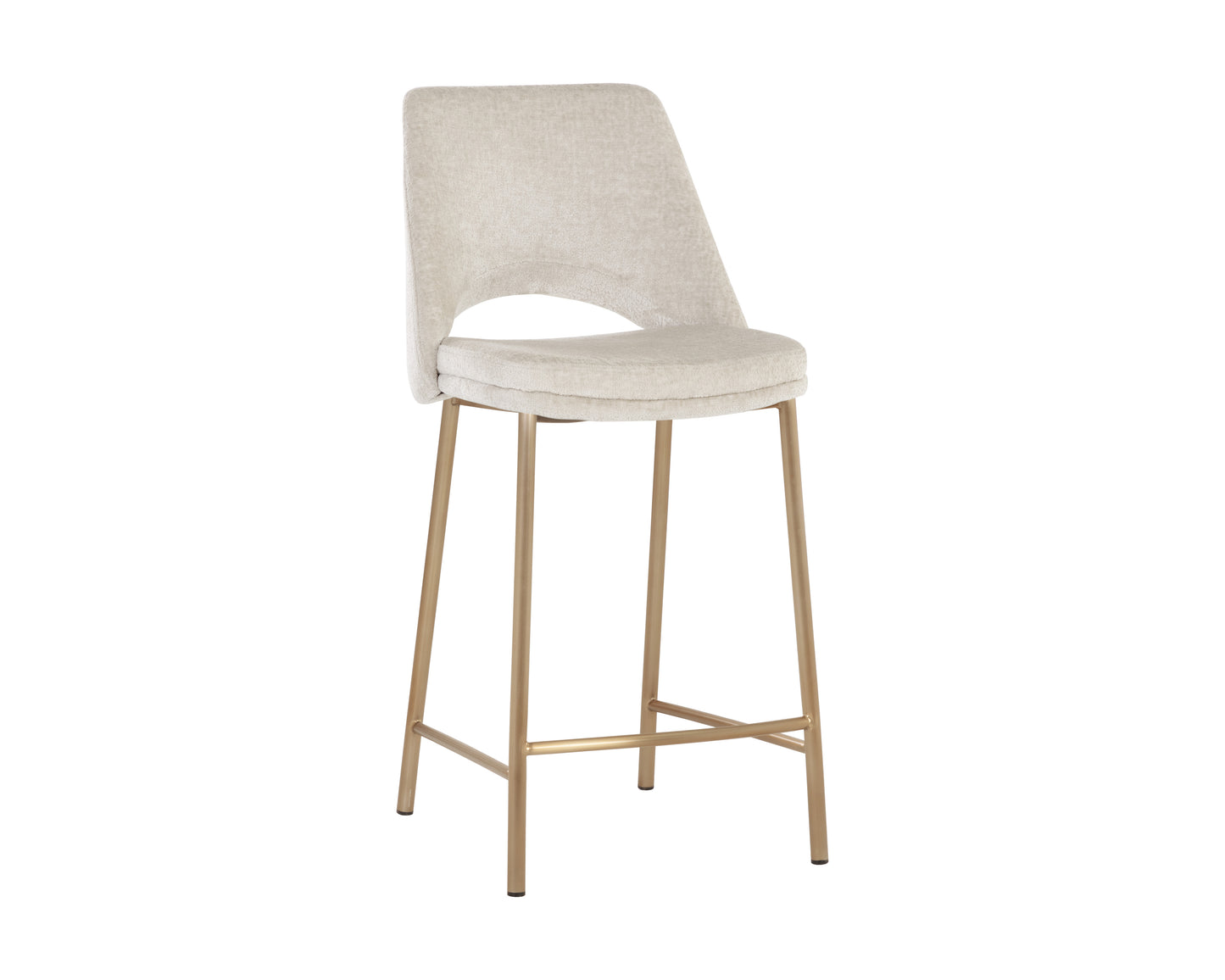 NAHLA RADELLA COUNTER STOOL - BERGEN TAUPE