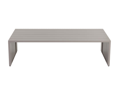 NAHLA VERIN COFFEE TABLE - GREIGE