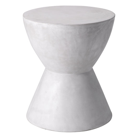 NAHLA LOGAN END TABLE - WHITE