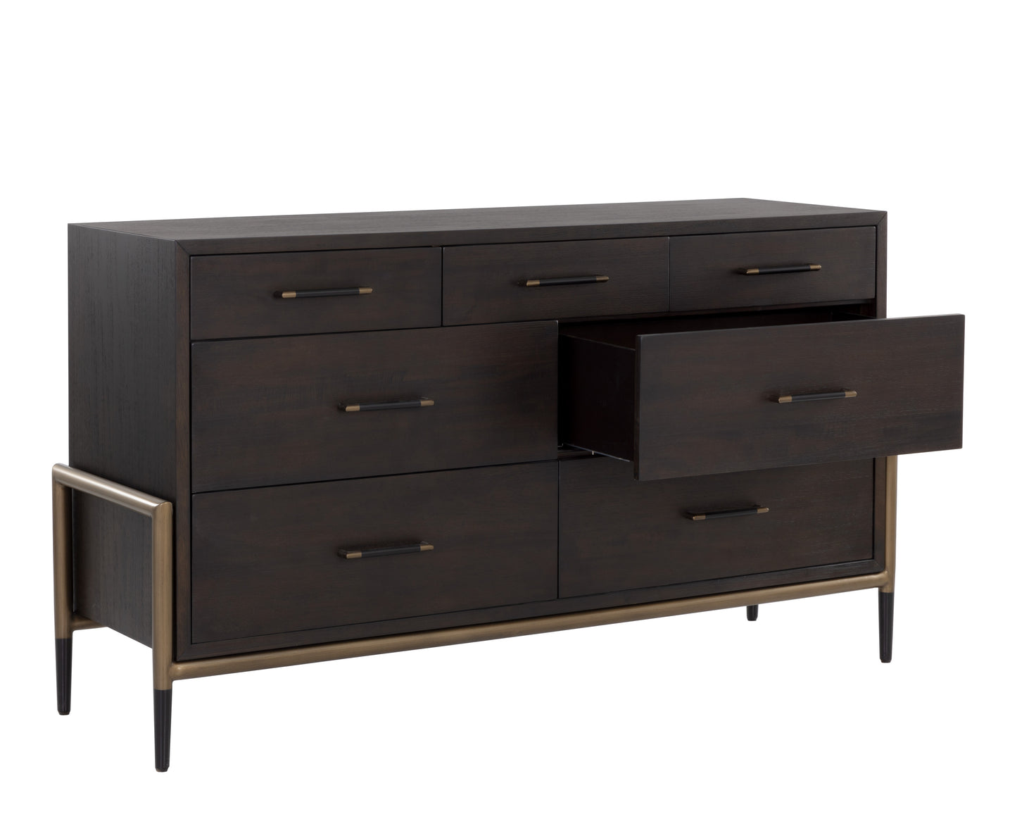 NAHLA WELDRICK DRESSER - ESPRESSO