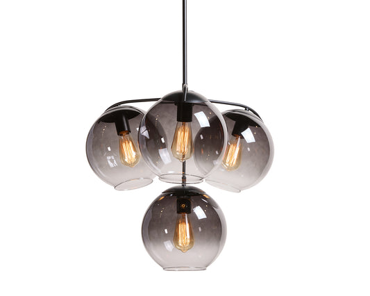 NAHLA KAMARA CHANDELIER - BLACK