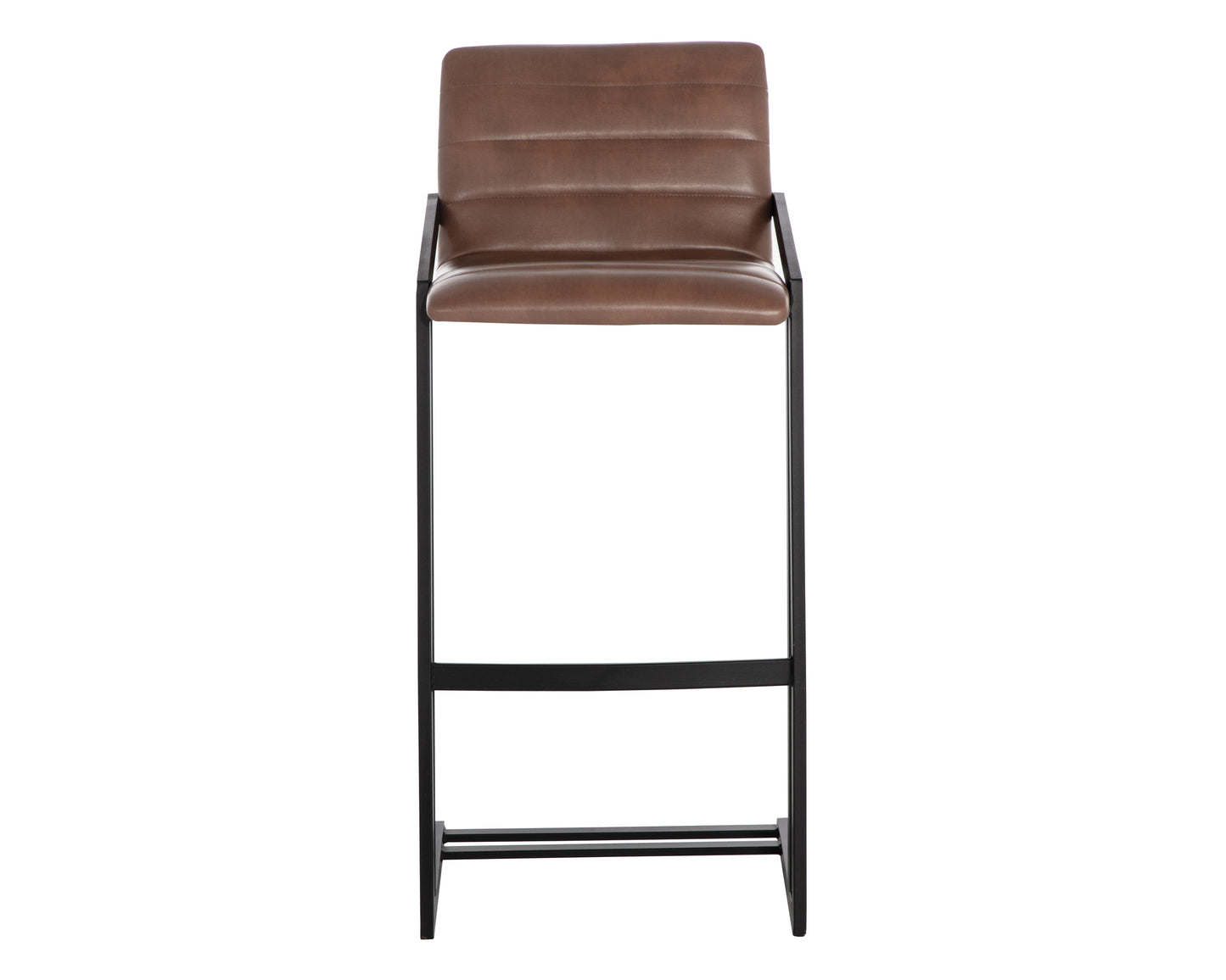 NAHLA WEBBER BARSTOOL - BRAVO COGNAC