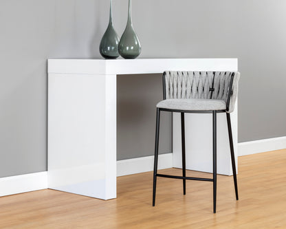 NAHLA SARAI COUNTER STOOL - BELFAST HEATHER GREY