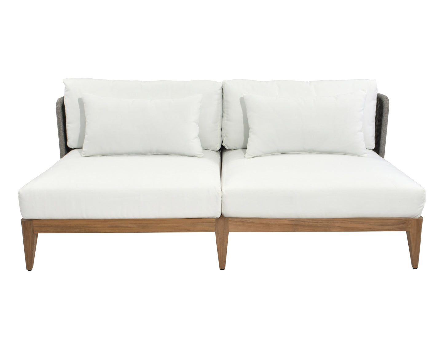 NAHLA IBIZA 2 SEATER SOFA - NATURAL - STINSON WHITE